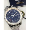 Pre-Owned Breitling GMT Navitimer GMT 46mm A24322121C2A1 Watch 